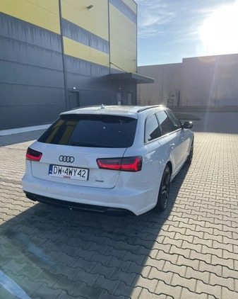 Audi A6 cena 89000 przebieg: 172000, rok produkcji 2015 z Wrocław małe 232